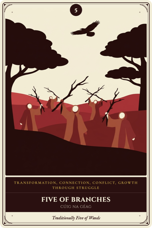 Five of Branches